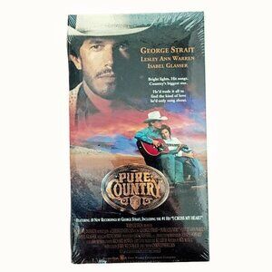 Pure Country VHS 1992 George Strait Movie Sealed New Rare Collector’s Tape